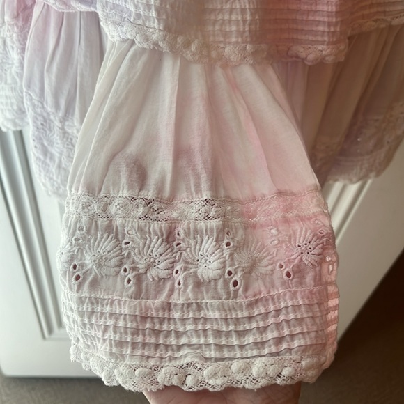 Love Shack Fancy tiered ruffle mini dress - Picture 6 of 14